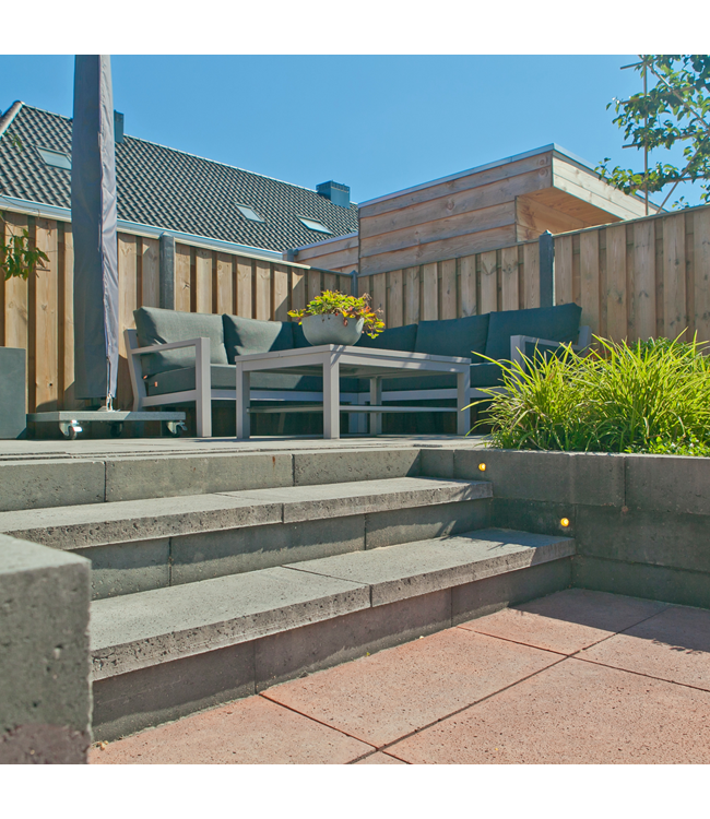 Schellevis Oud Hollandse Tegel 60x60x5 Rood / Bruin