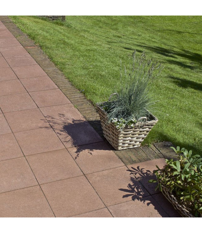 Schellevis Oud Hollandse Tegel 50x50x5 Rood / Bruin