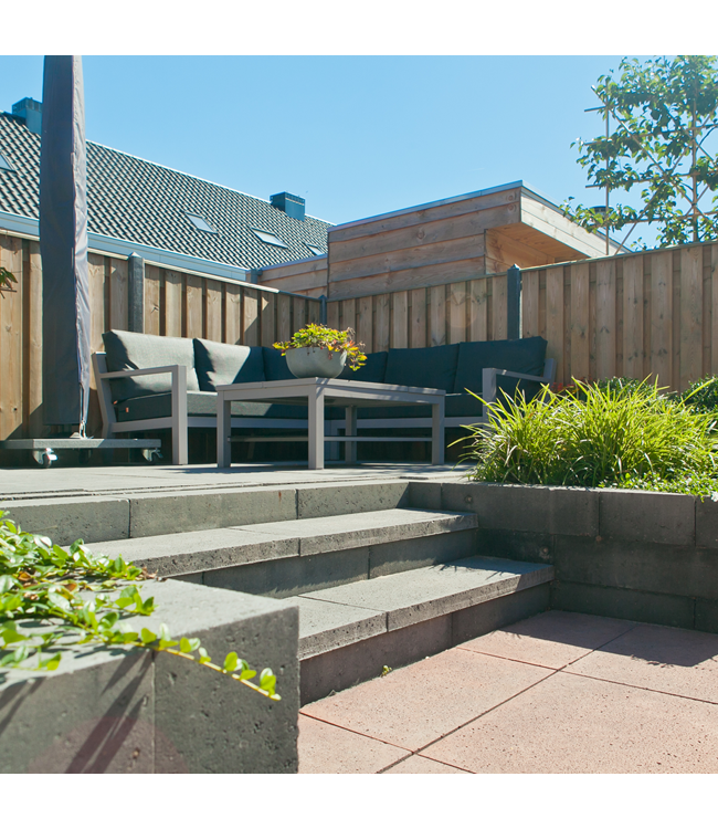 Schellevis Oud Hollandse Tegel 50x50x5 Rood / Bruin