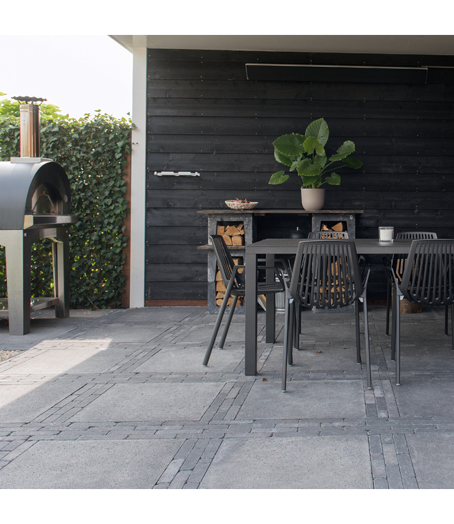 Schellevis Oud Hollandse Tegel 60x60x5 carbon