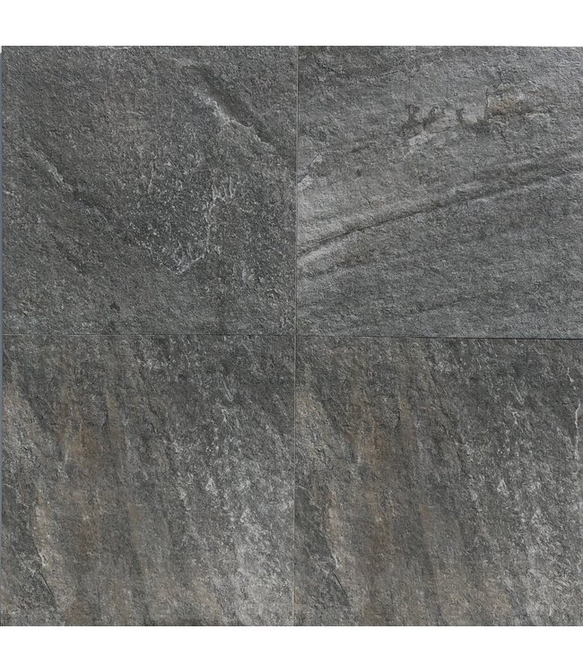 RR Keramische buitentegel Gaja Grey 60x60x3 cm