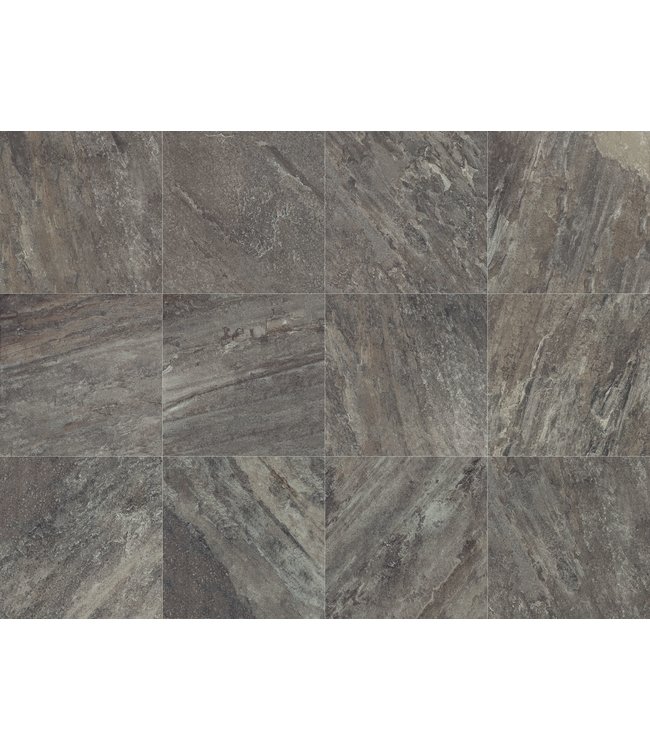 RR Keramische buitentegel Gaja Dark 90x90x3cm