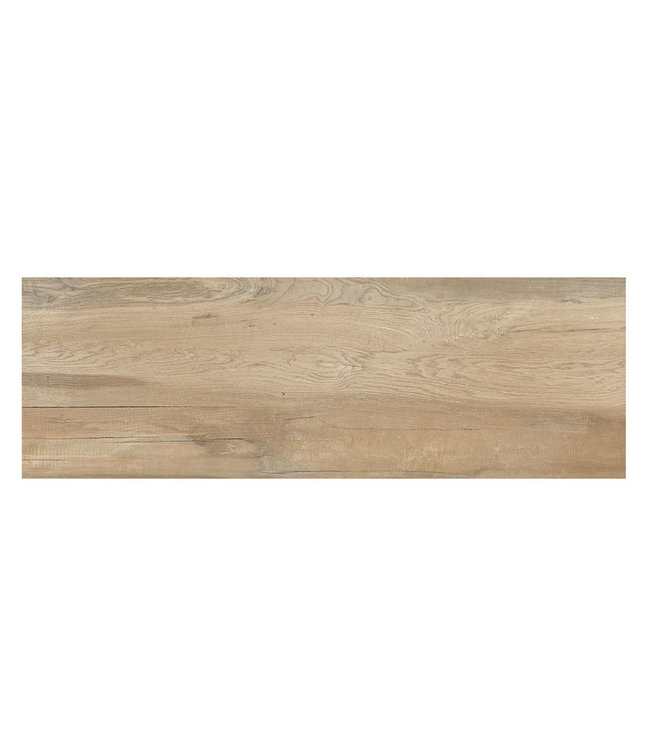 Keramische Buitentegel Osio 40x120x2 Houtoptiek Licht Bruin