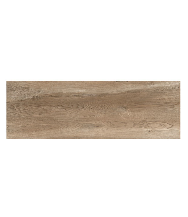 Keramische Buitentegel Osio 40x120x2 Houtoptiek Bruin