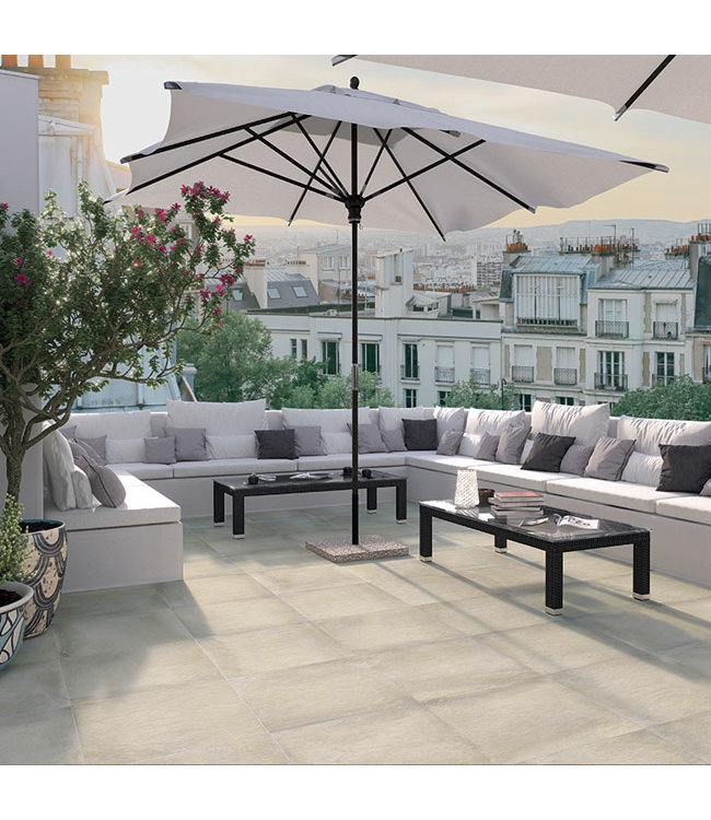 Keramische Buitentegel Reno Beige 40X80X2 cm