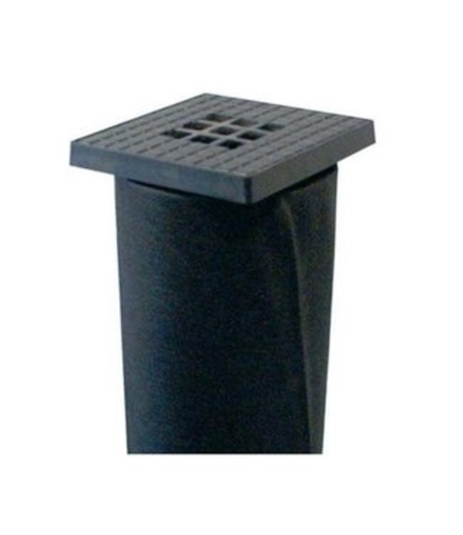 infiltratieput met gietijzer rooster