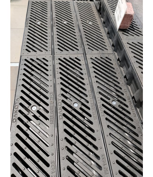 Goot metaal rooster 2-delig