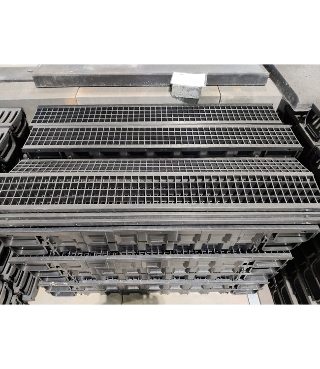 Goot 4kant zwart rooster