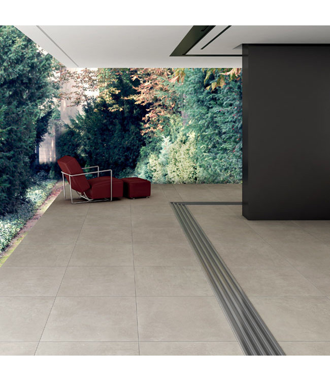 Keramische Buitentegel Pisa Dark Beige 80X80X2 cm