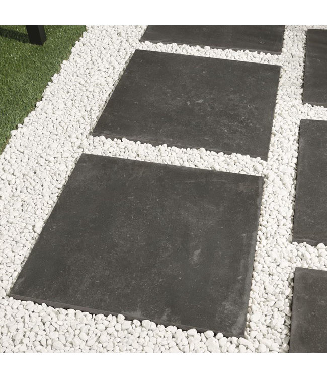 Keramische Buitentegel Pisa Zwart 80X80X2 cm