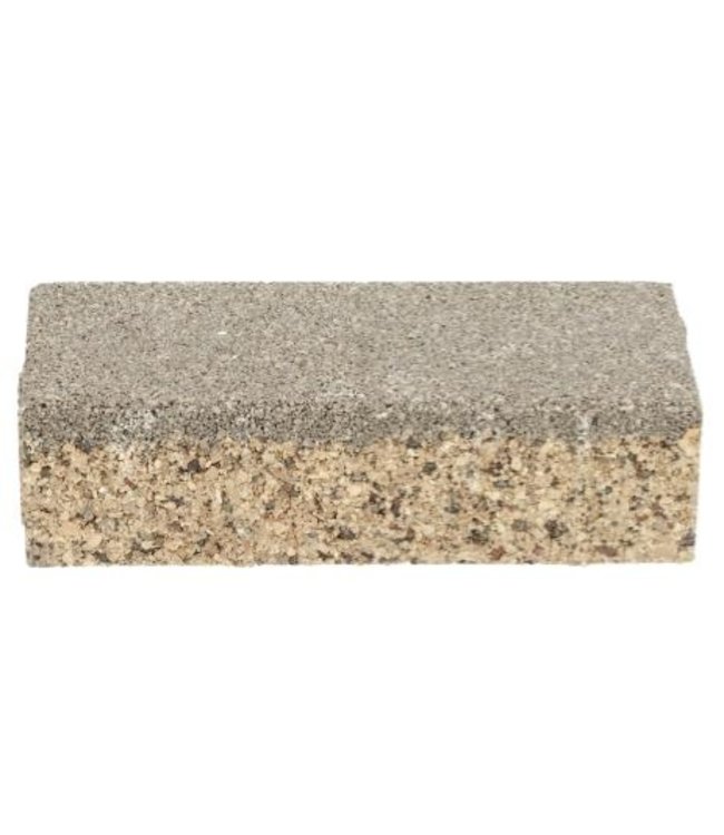 Keramische klinker donker grijs 20x10x5.5 cm