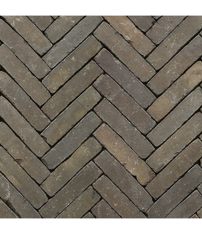 Nostalgie zwart-bruin gebakken wf onbezand getrommeld