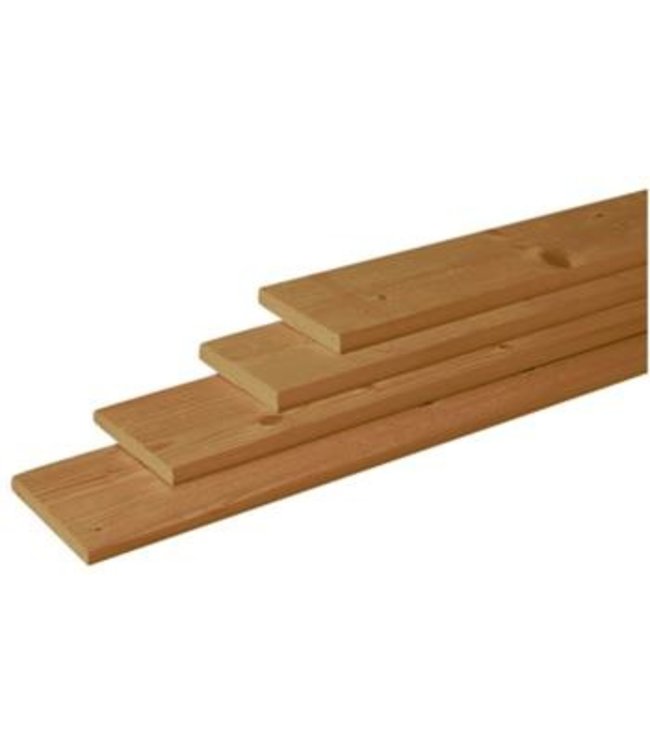 Geschaafde plank Douglas geïmpregneerd