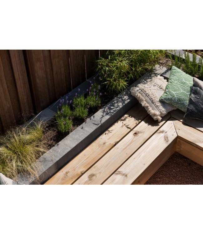 Dekdeel grenen geïmpregneerd