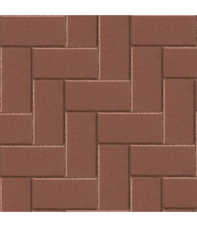 Betonklinker BSS Rood met deklaag 21x10,5x8 cm