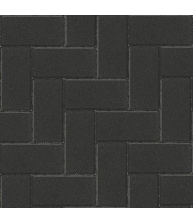Betonklinker BSS Zwart met deklaag 21x10,5x8 cm