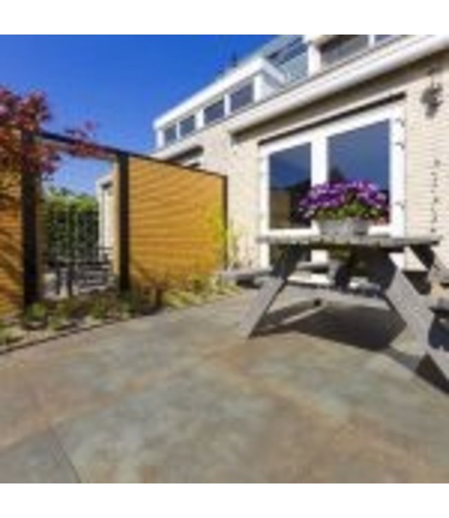 Geoceramica 60x60x4 cm Copper steel