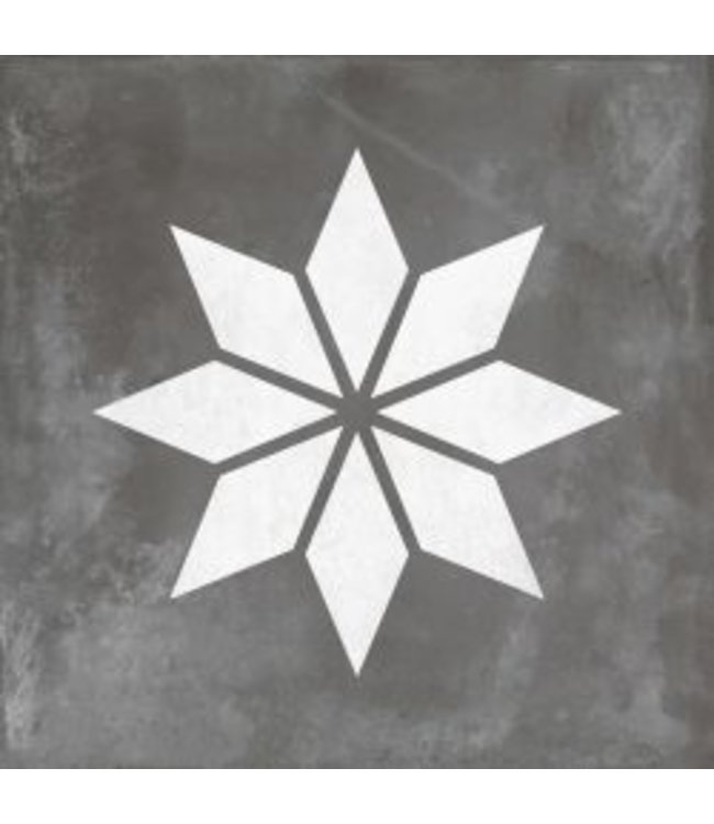 Geoceramica 60x60x4 cm Blooming Black Base