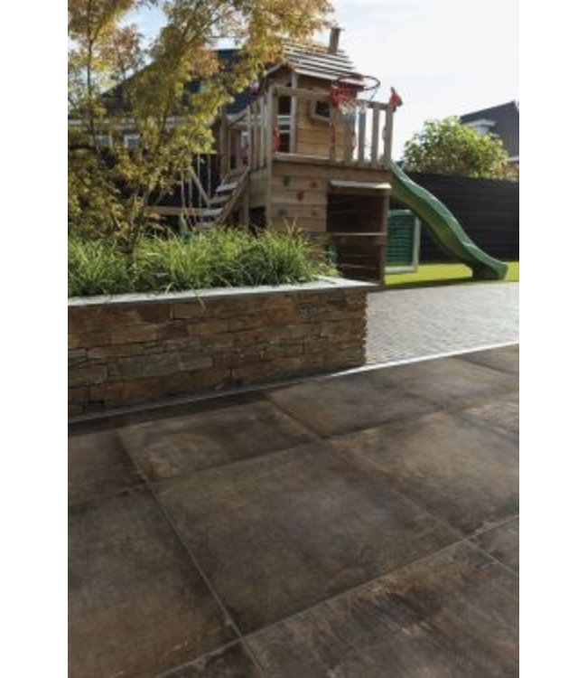 Geoceramica 80x80x4 cm Commodore Bruchiato