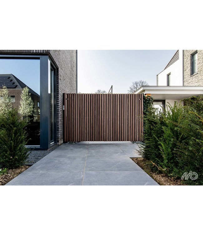 Keramische buitentegel Ceramaxx Ardeche Carbon