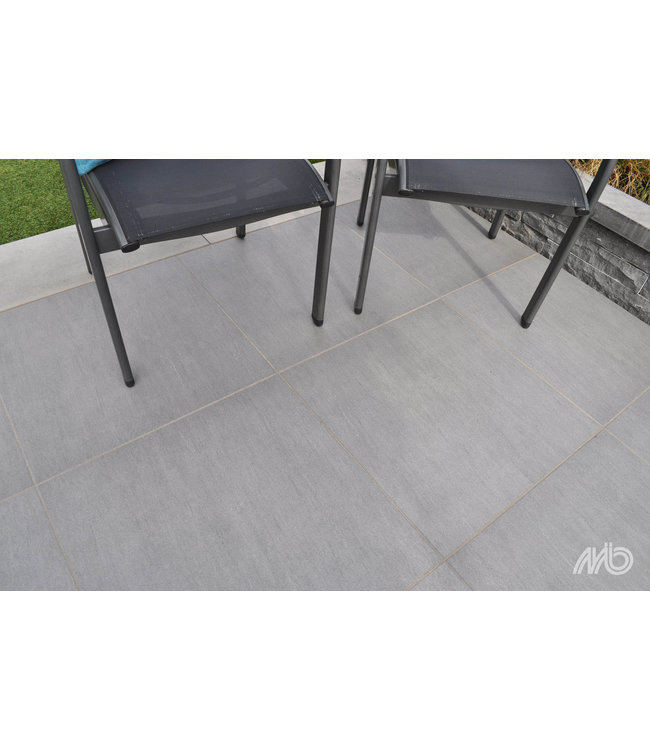 Keramische buitentegel Ardesia Grigio 2.0 60x60x3 cm