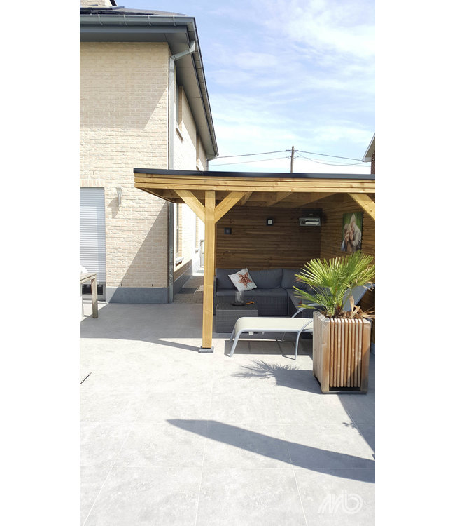 Ceramaxx Bleu de Soignies Gris 90x90x3 cm