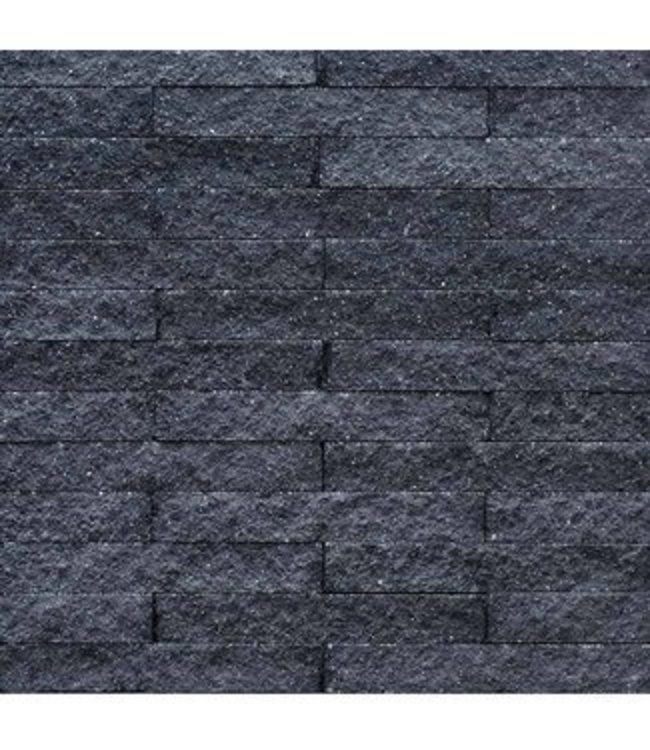 Wallblock split Antraciet 30x12x12cm