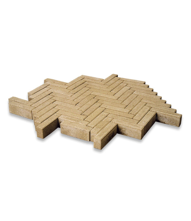 Waalformaat Geel Facet 20x5x7 cm