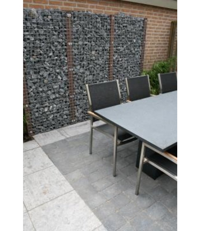 Bouwstaalmat verzinkt 300x200 cm maas 5x5x0.4 cm