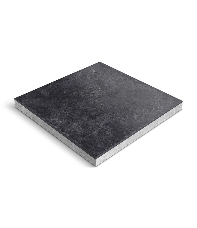 Ceradeco Matiere Nero 60x60x4 cm