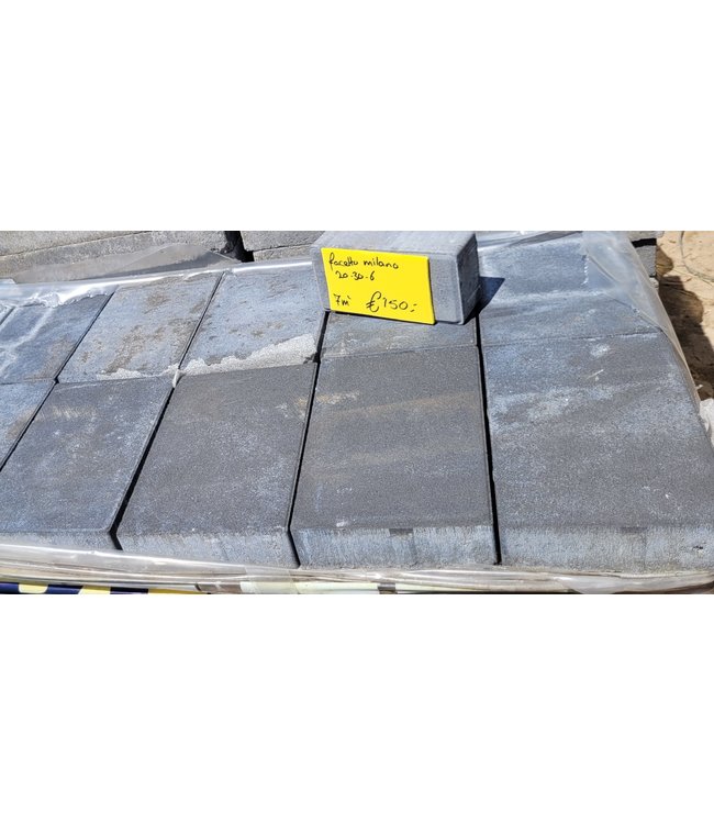 Partij 7 m2 Facetto Milano 20x30x6cm