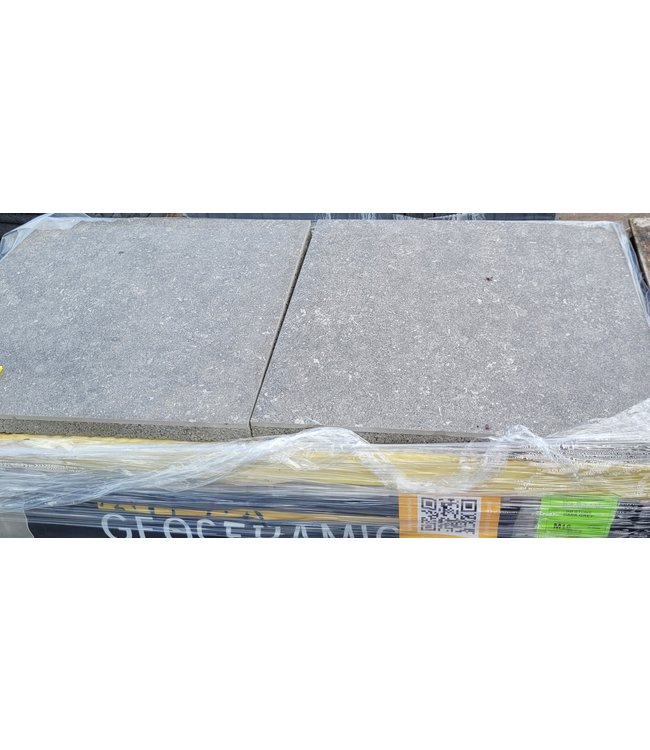Partij 10m2 BB stone Grey 60-60-4 Keramische buitentegel