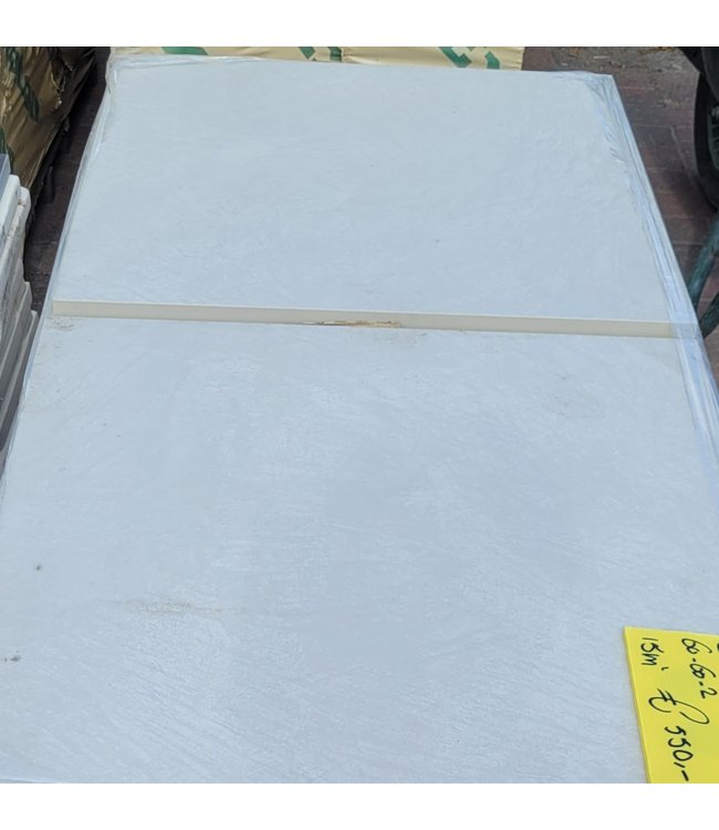 Partij 15m2 Concrete Cenere 60x60x2 Keramische buitentegel