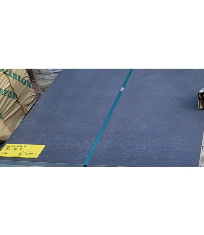Partij 13m2 Land Black 80x80x2 Keramische buitentegel