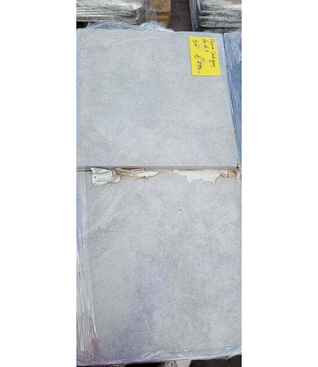 Partij 5m2 Pizarra Dark Grey 60x60x3 Keramische buitentegel