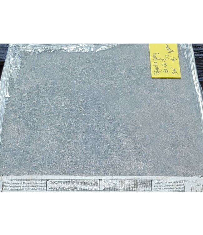 Partij 5m2 Spectre Grey 60x60x3 Keramische buitentegel