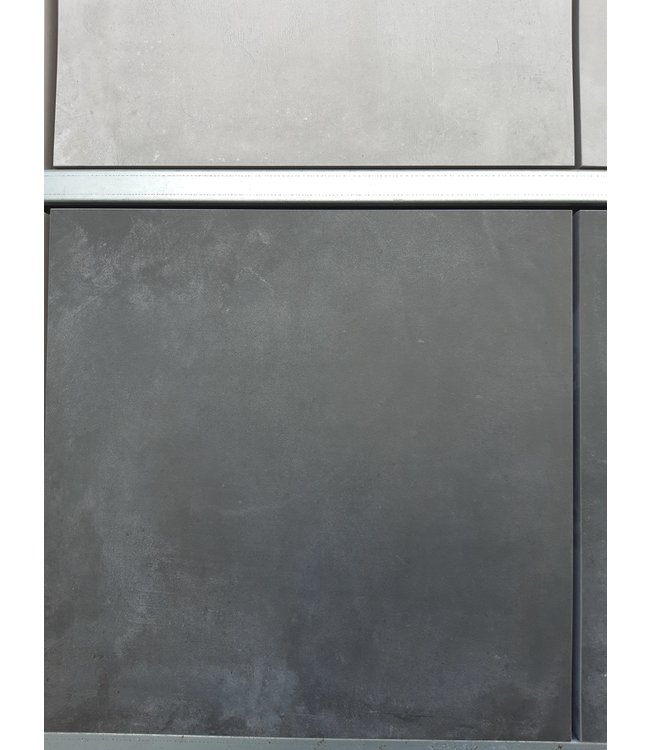 Partij 6m2 Unica Carbon 90x90x3 Keramische buitentegel