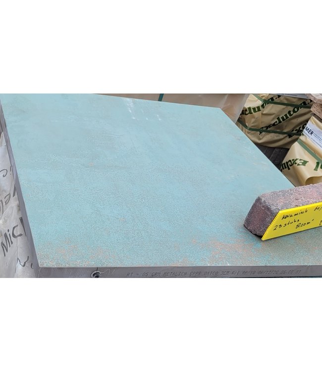 Partij 8.2m2 Keramisch Metalica Oxio 60x60x3