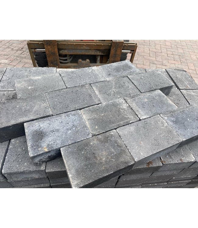 Partij 45 m2 21-14-7 antraciet terras-steen