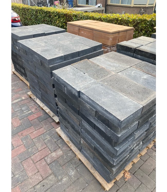 Partij 25m2 42-21-7 Terrastegel Antraciet