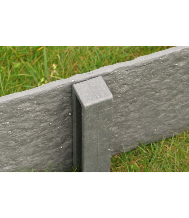 Kunststof kantopsluiting Grijs