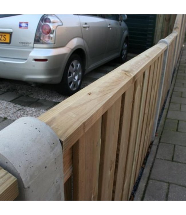 Vuren geschaafd geïmpregneerd 180x8,5x3,5 cm