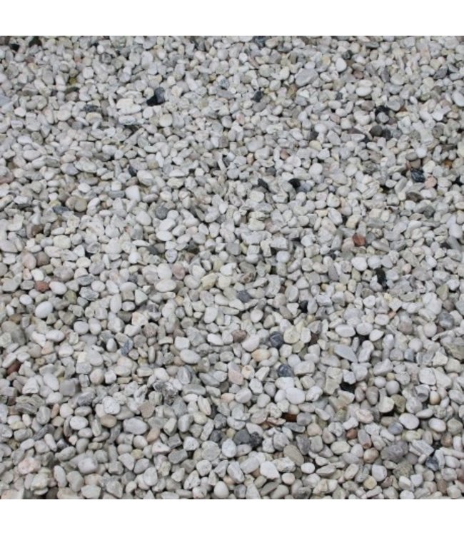 Crystal White kwarts 8-12mm