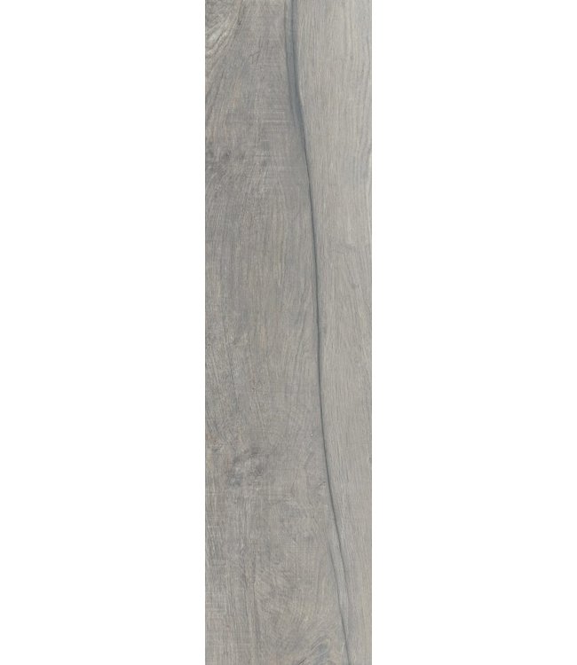 Geoceramica 120x30x4 cm Burrasca Wood Biloba Grey