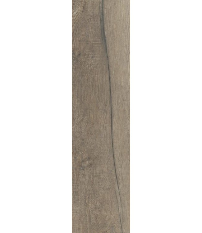 Geoceramica 120x30x4 cm Burrasca Wood Camelia Brown