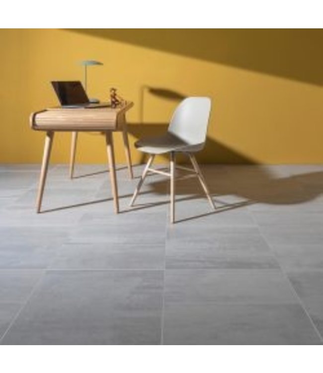 Geoceramica 60x60x4 cm Terra Midden Grijs