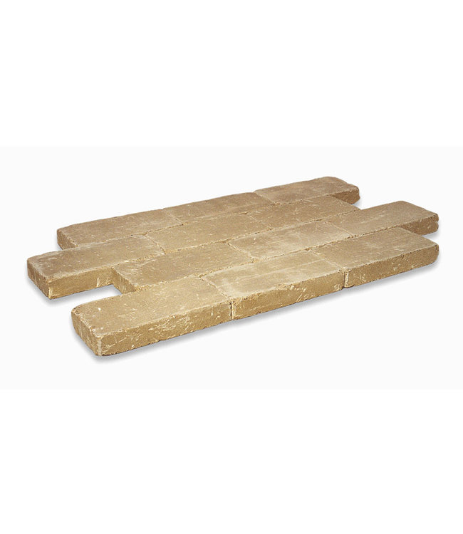 Kobbelstone Geel (wit cement) Getrommeld