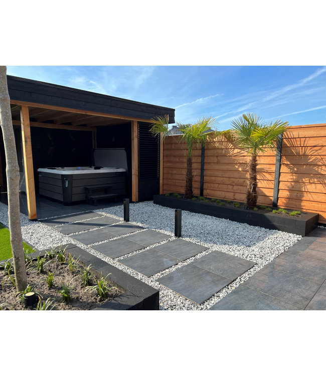 Kera twice moonstone Piombo 60-60-5cm