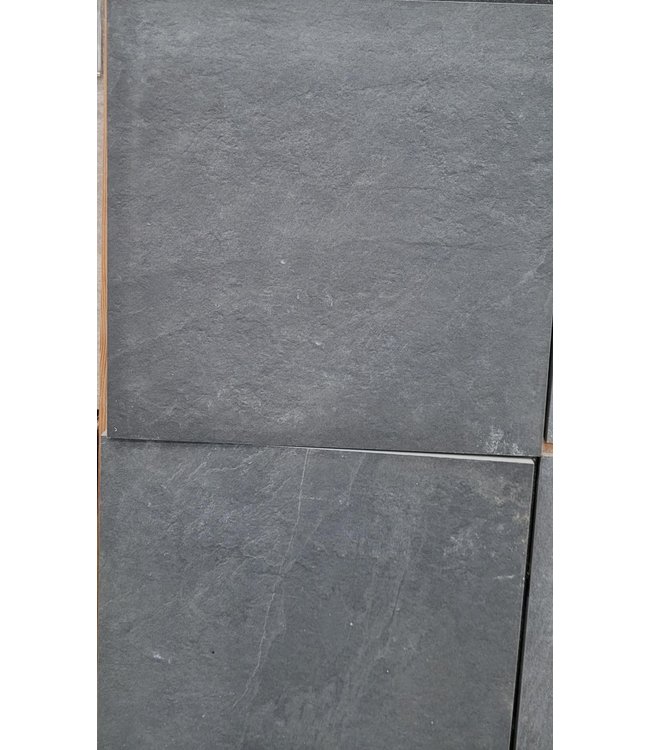 Partij 8m2 Slate Black 60x60x3cm