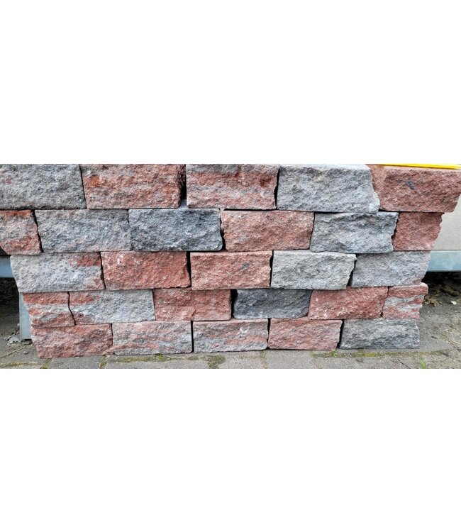 Partij Splitblok Bont 15x12x7cm